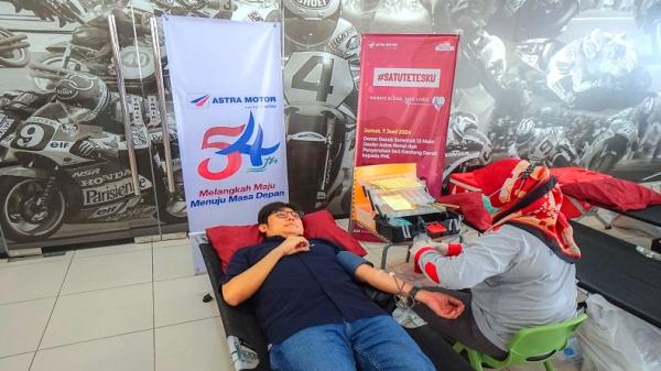 HUT ke-54 Tahun, Astra Motor Gerakkan Aksi Donor Darah Serempak