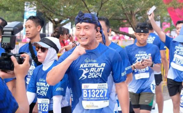 Polda Banten Kirim Ratusan Pelari Menyemarakkan Kemala Run 2024