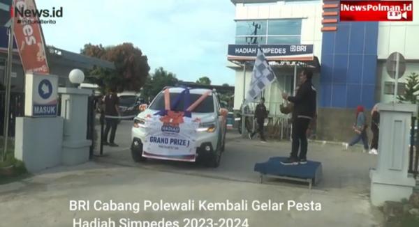 VIDEO: Pawai dan Pengundian BRI Polman Panen Hadiah Simpedes