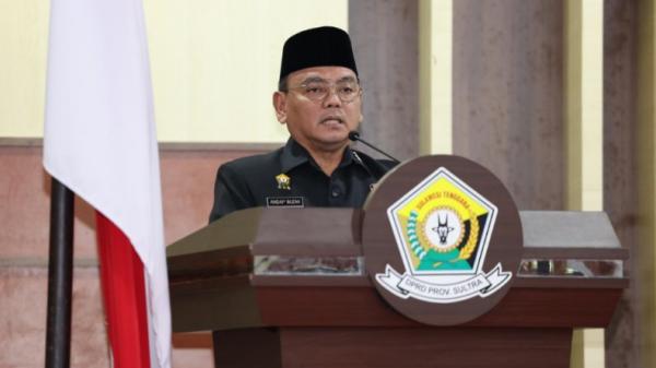 Rapat Paripurna DPRD, Pj Gubernur Sultra: Transparansi dan Akuntabilitas Kunci Kesejahteraan Rakyat