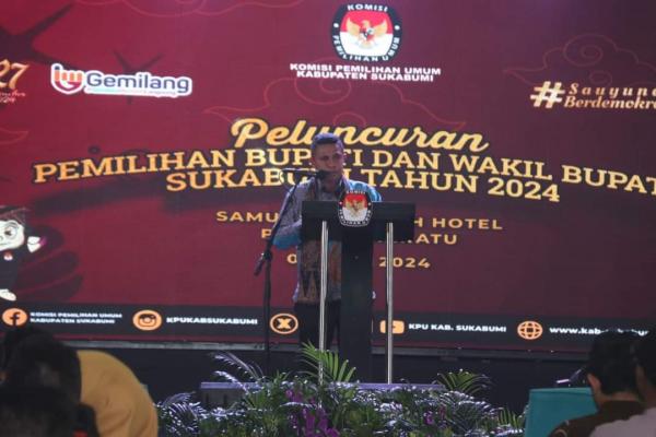 KPU Baru Terima 40 Persen Dana Hibah untuk Pilkada Sukabumi 