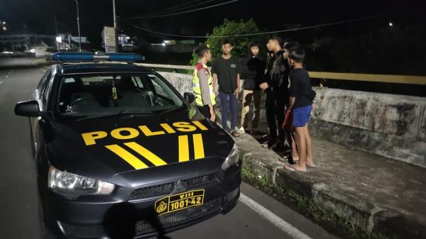 Antisipasi C3, Unit Patroli Samapta Polres Tasikmalaya Laksanakan Patroli Malam ke Objek Vital
