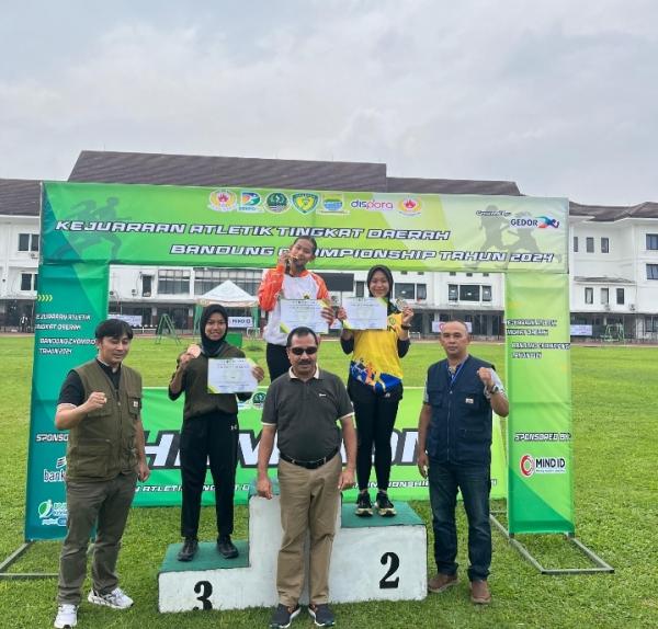 Fantastis! Tim Atletik Kabupaten Bogor Runner Up Sabet 14 Medali Emas di Kejurda Jabar 2024