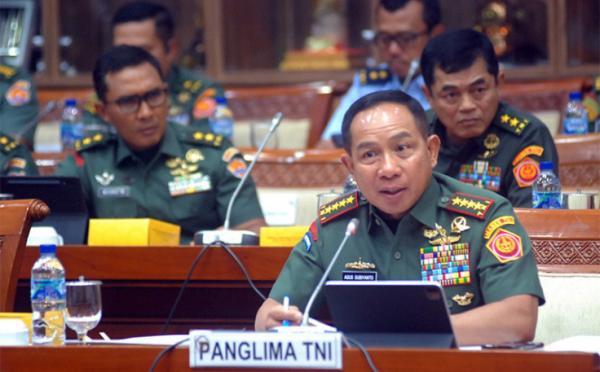 Panglima TNI dan Komisi 1 DPR RI Raker Terkait RKP Kemhan Tahun 2025