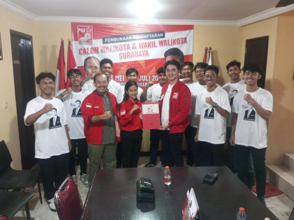 Serius Maju Pilwali Surabaya, Richard Daftar Penjaringan Bacawali PSI