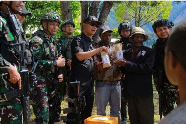 Pangkogabwilhan III Tinjau Kondisi Terkini di Distrik Homeyo Intan Jaya Pasca Teror OPM