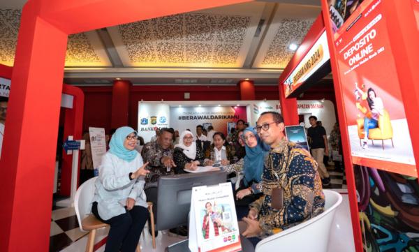 Akselerasi Layanan Digital Banking, Bank DKI Hadir di Jakarta Fair 2024