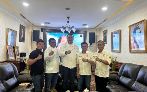 SOIna Kabupaten Bogor Sambangi Ketua DPRD Rudy Susmanto, Diminta Perbanyak Kejuaraan Antar SLB