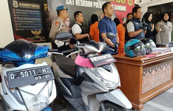 Polisi Tangkap 3 Residivis Curanmor Spesialis di Tempat Kos Kota Bandung, 1 Ditembak