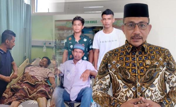 Dua Pekerja Asal Aceh Dipulangkan dari Malaysia Karena Sakit, Haji Uma Turut Bantu Biaya