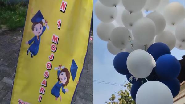 Viral, Balon Gas Berasal Dari Luar Kota Jatuh di Ponorogo