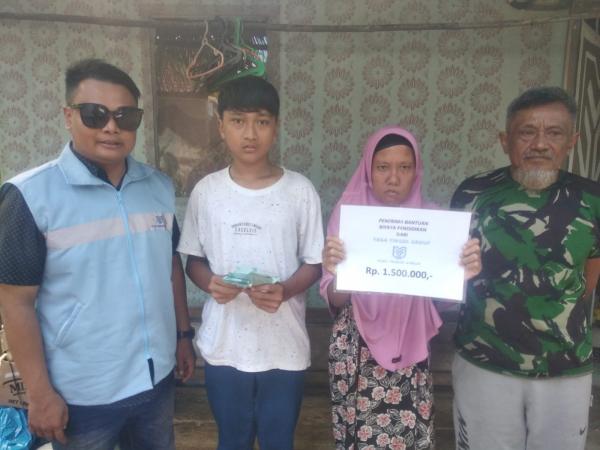 Peduli Pendidikan Generasi Muda, Yaga Yingde Group Beri Bantuan Beasiswa Sekolah di Kota Banjar