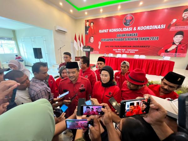 Jelang Tahapan Pilkada Tahun 2024, DPC PDI-P Indramayu Gelar Rapat Konsolidasi dan Koordinasi