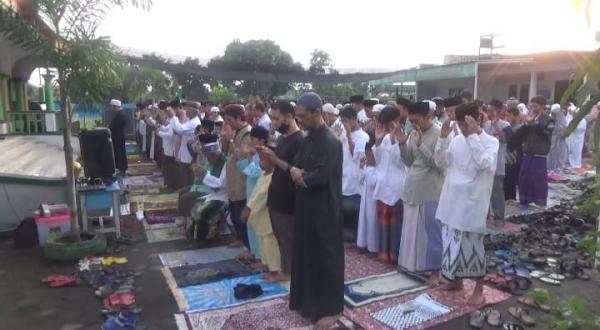 Jemaah Majlis Ta'lim Ibadurrahman Rayakan Idul Adha Lebih Awal di Jombang