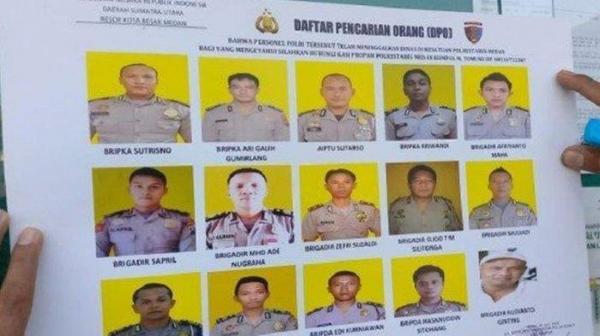 Buset! 15 Anggota Polri di Medan Jadi Buron Kasus Perampokan