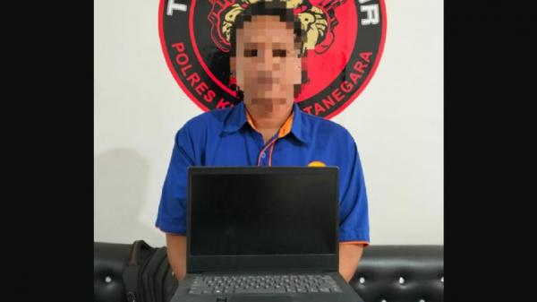 Gasak Laptop Pegawai, Office Boy Mall Pelayanan Publik Kutai Kartanegara Diciduk Polisi
