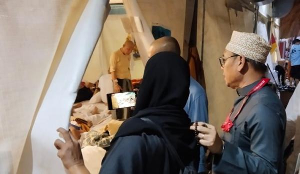 Sidak ke Tenda Jamaah Haji Indonesia, Wakil Ketua Komisi VIII DPR Temukan Sejumlah Masalah