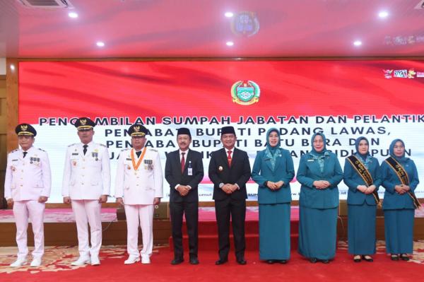 Pj Gubernur Sumut Sebut Pelantikan Tiga Pj Kepala Daerah Berdasarkan Kebutuhan Masyarakat