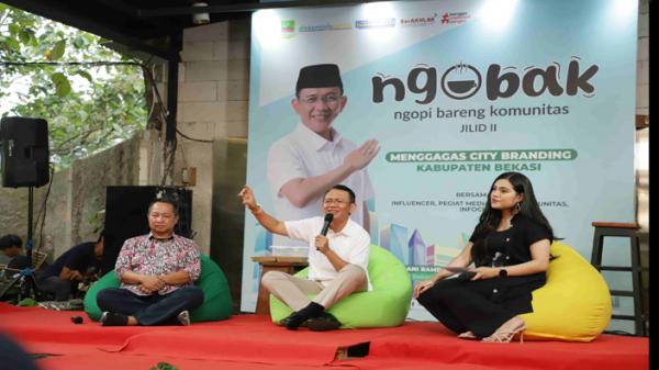 Gelar Ngobak, Pj Bupati Ajak Pegiat Medsos dan Influencer Gagas City Branding Kabupaten Bekasi