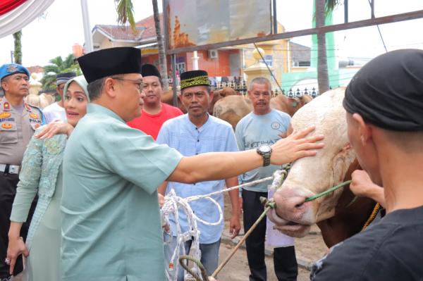 Kapolda Lampung: Hari Raya Idul Adha Momentum Ketaatan dan Keikhlasan hingga Berbagi Antar Sesama