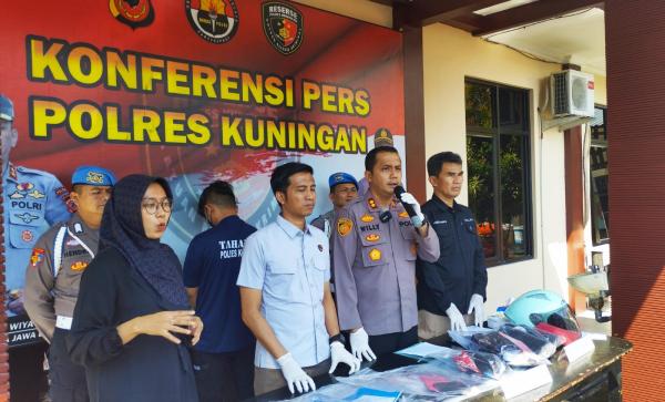 Kapolres Kuningan Ungkap Kasus Pembunuhan Berencana di Hotel Melati Wilayah Cilimus