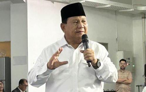 Menhan Prabowo Dianugerahi Tanda Kehormatan Bintang Bhayangkara Utama dari Kapolri