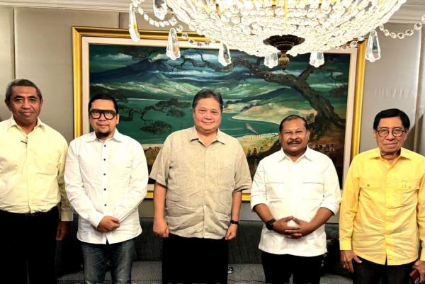 Menuju Pilkada Maluku, JAR Silaturahmi Dengan Ketum Partai Golkar