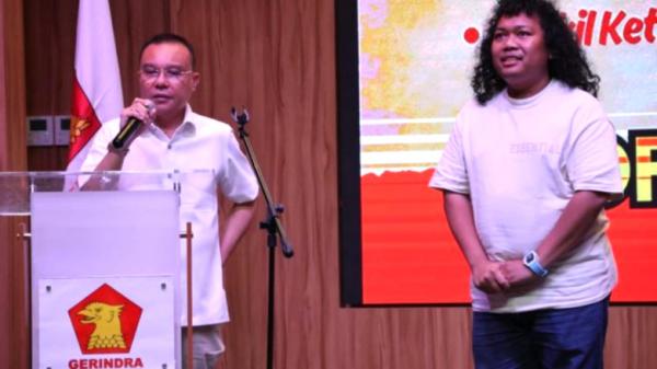 Partai Gerindra Deklarasikan Andra Soni Sebagai Bacalon Gubernur Banten dan Marshel Wawali Tangsel