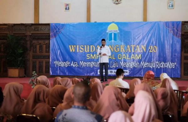 Wakil Walikota Depok Imam Budi Hartono minta Alumni SMPIT Al Qalam Pertahanan Prestasi