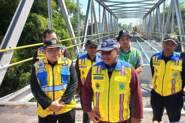 Pengerjaan Jembatan Getasrejo Dikebut, Diperkirakan Agustus 2024 Sudah Open Traffic