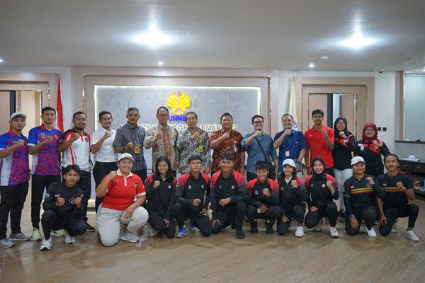 Membanggakan, 14 Mahasiswa Unnes Bela Merah Putih Ikuti ASEAN University Games 2024