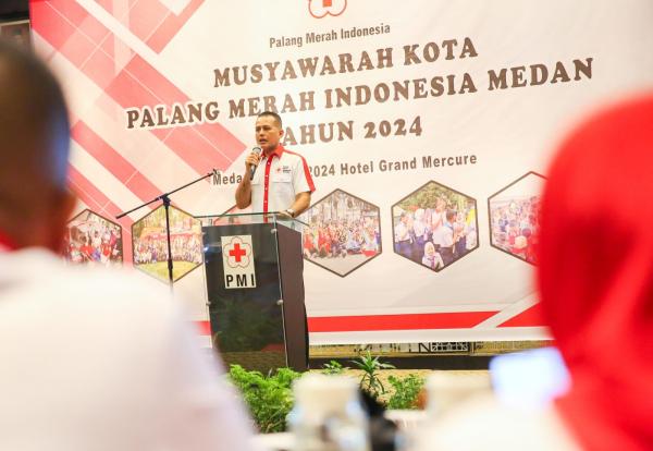 Terpilih Aklamasi, Musa Rajekshah Kembali Pimpin PMI Kota Medan Periode 2024-2029