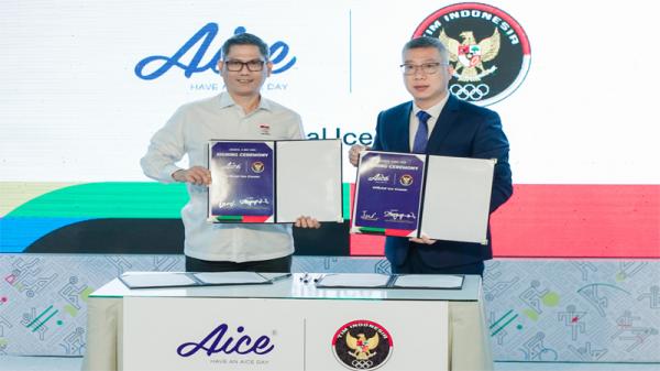 Aice Group dan NOC Indonesia Dukung Atlet Timnas yang Berangkat ke Olimpiade Paris 2024