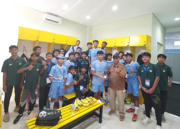 Ketua KONI Kabupaten Bogor Support Langsung Tim Sepakbola U-14 di Kejurda PSSI Asprov Jabar 2024