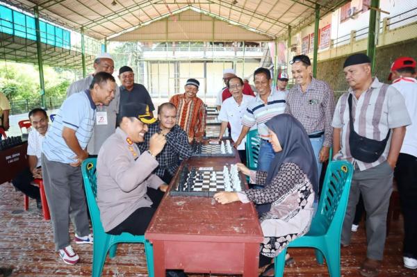 Kapolres Padangsidimpuan Buka Turnamen Catur HUT ke-78 Bhayangkara