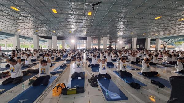 Kedubes India Peringati 10 Tahun Hari Yoga Internasional  2024 di Solo