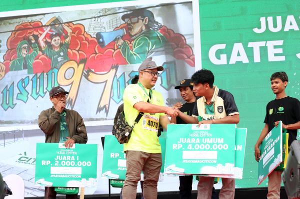 Mural Usung Juara Karya Gate Jhoner 21 Raih Juara Umum Lomba Mural Citicon Green Day