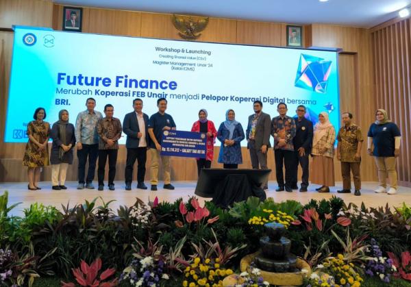 FEB Unair bersama BRI RO Surabaya Kolaborasi Perkuat Ekosistem Digital Pelaku UMKM