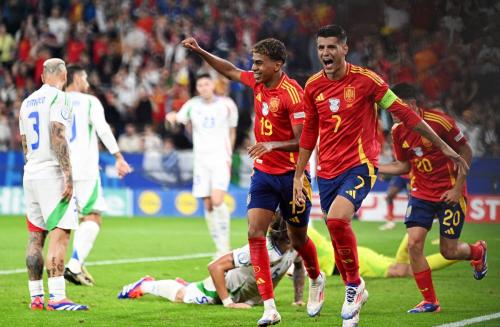 Akankah Spanyol meraih kemenangan sempurna di group B saat melawan Albania
