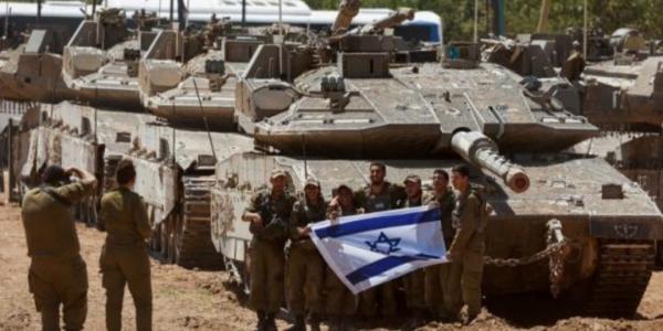 Tank-tank Israel Gempur  Kamp Pengungsi Mawasi, Pertempuran Sengit Pecah di Jalur Gaza
