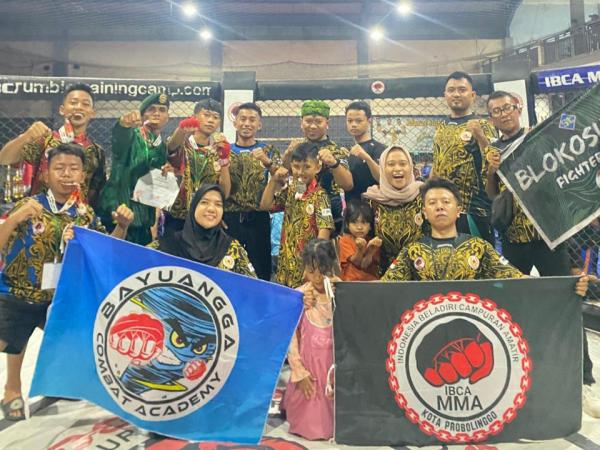 Atlit IBCA - MMA Kota Probolinggo Raih Medali Emas dan Perak di Kejurprov 2024