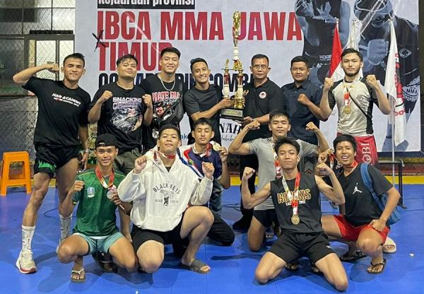 IBCA MMA Kota Malang Meraih Juara Umum ke-2 Event Kejurprov Jatim Qomaruddin QCSC Championship