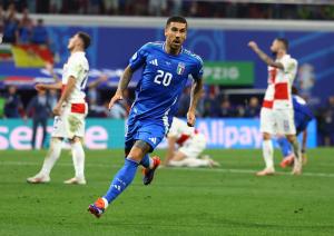 Gol Injury Time, Italia Lolos Dramatis usai Bermain Seri 1-1 atas Timnas Kroasia di Euro 2024