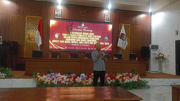 KPU Jombang Gelar Nobar Peluncuran Coklit Serentak, Raih Penghargaan MURI