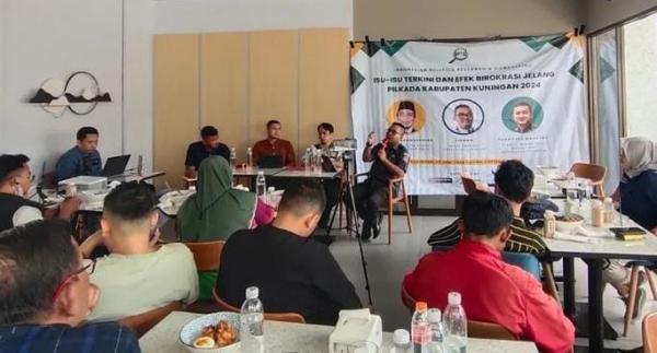 Keterlibatan Birokrasi di Pilkada Kuningan Jadi Pokok Diskusi Peneliti IPRC Bandung