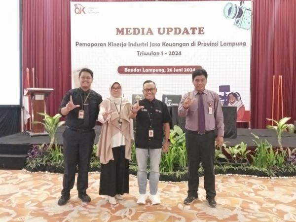 Optimisme OJK Lampung: Industri Jasa Keuangan Berkilau di Triwulan Pertama 2024
