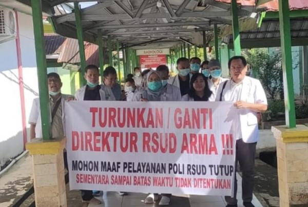 Dinilai Arogan, Belasan Dokter Minta Direktur RSUD Arga Makmur Dicopot dari Jabatannya