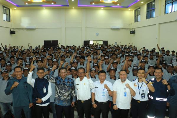 500 Orang Warga Pesisir Kabupaten Pidie Jaya Aceh Ikut Diklat BST KLM dan SKK 30 Mil
