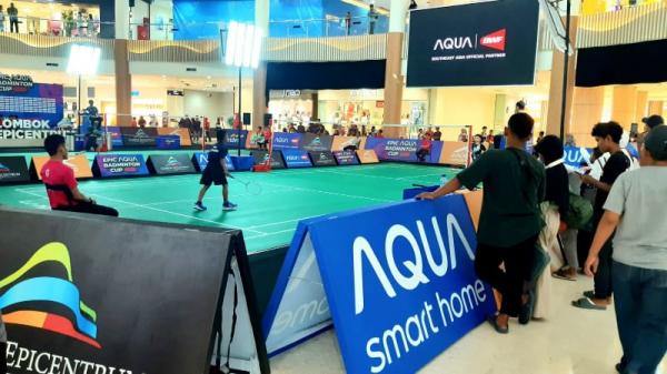 EPIC AQUA Badminton Cup 2024: Turnamen Badminton Semarak di Lombok