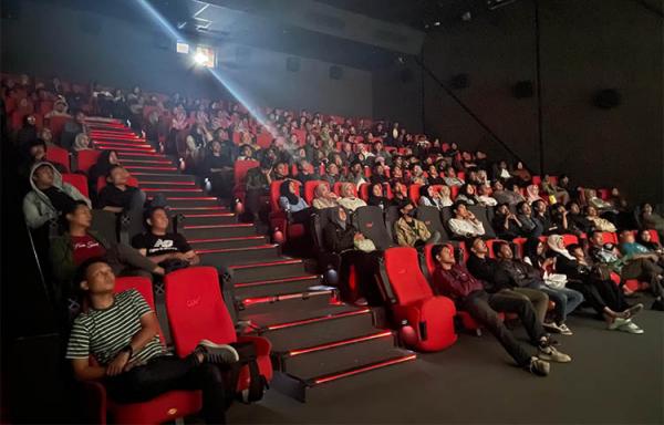 Ratusan Kader HMI Nonton Bareng Film Lafran di Jogja
